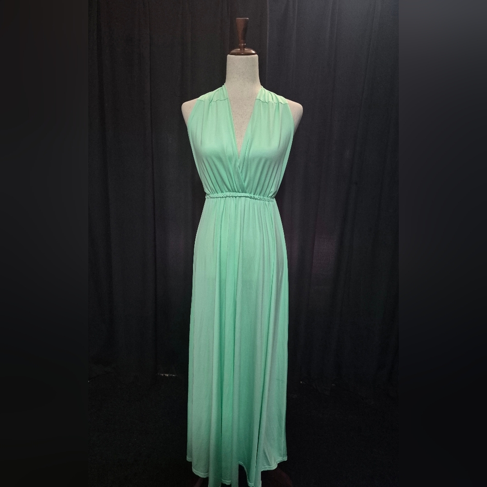 Chic Mint Maxi Dress